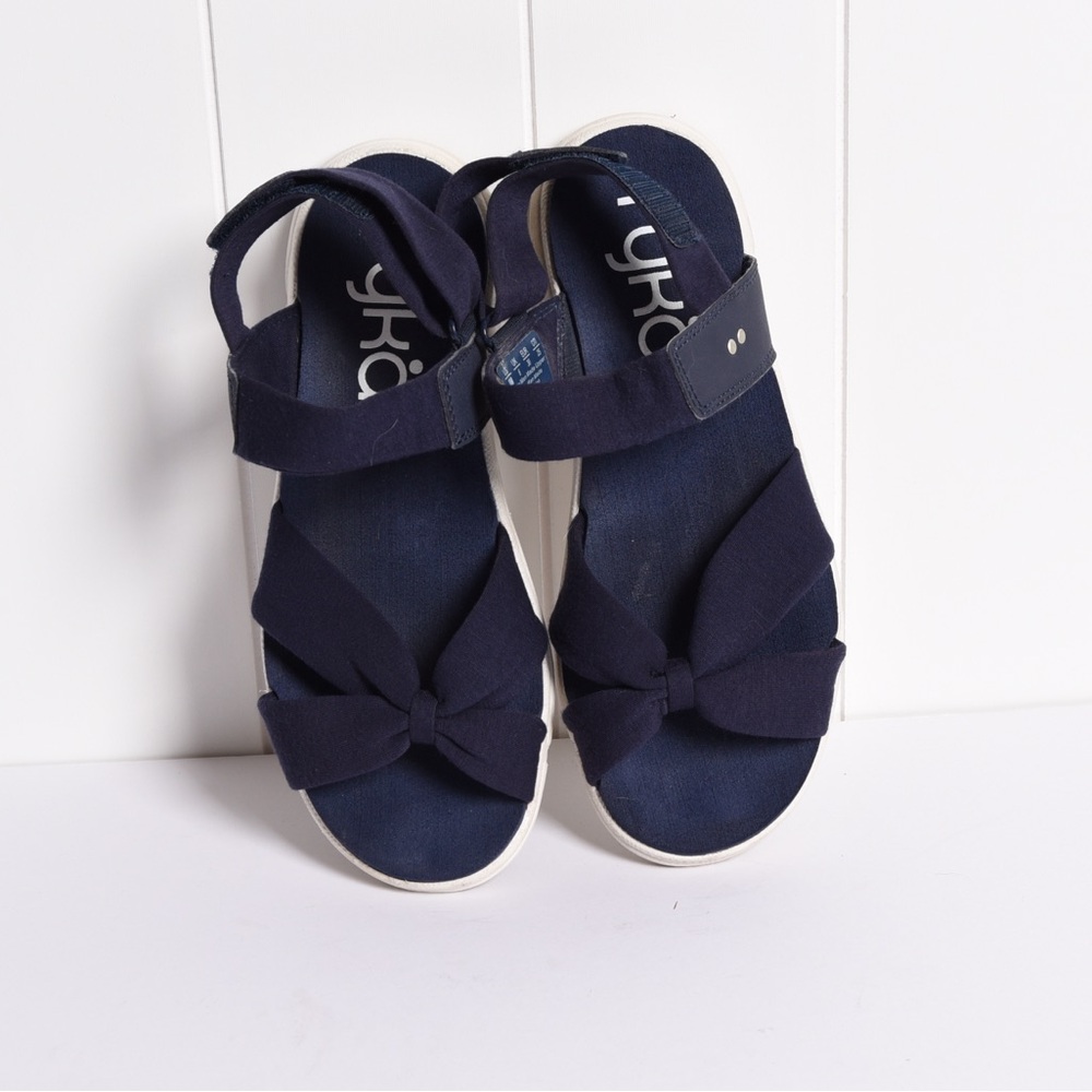 Ryka Women's Mallorie Navy Blue sandals, size 8 - Picture 5 of 6
